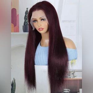 COPY - 13*4 Lace Front Long Straight Human Hair Wig 18inches
